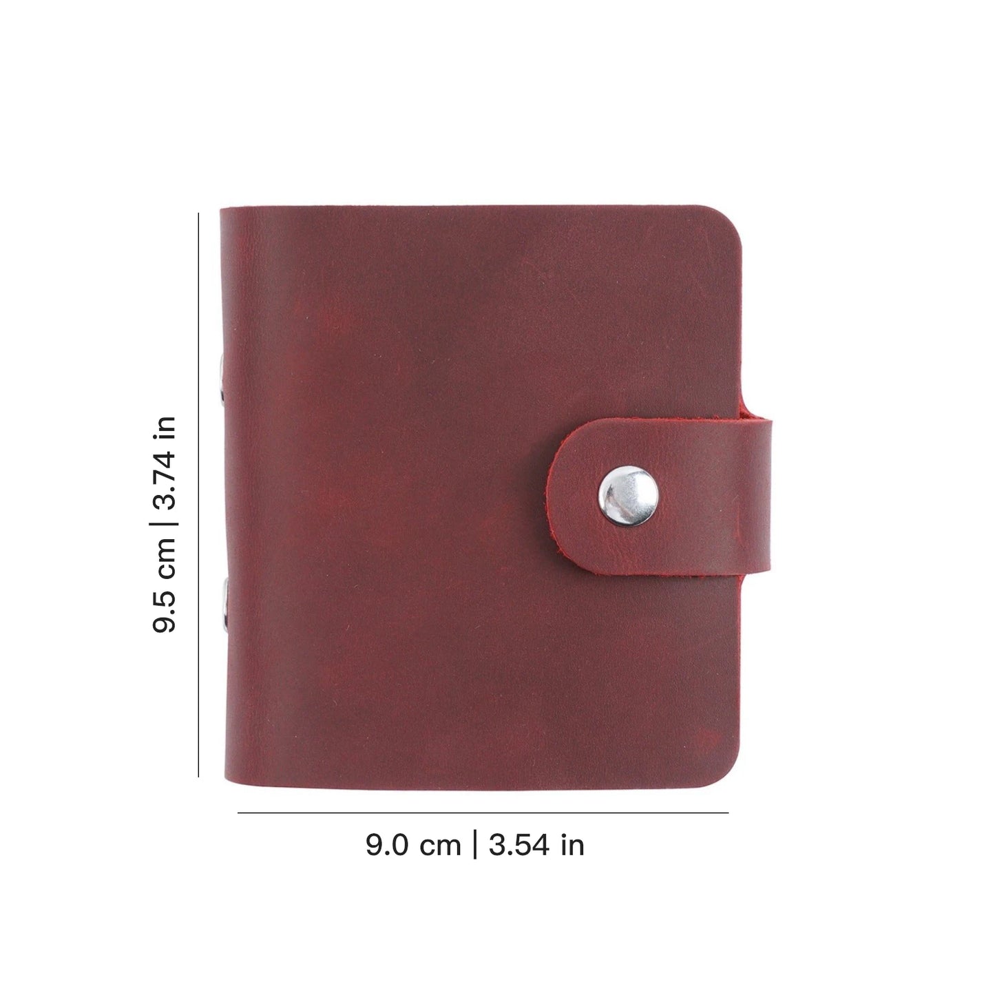 Mini A9 Binder Planner 3 Hole Rings Notebook Crazy Horse Leather Diary Journal Retro Tiny Notepad Vintage Stationery