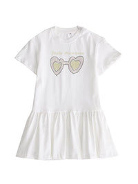 Baby Girls Summer Dress Fashion Vacation Casual Wear Kids Skirt Cotton Short sleeve Party Children Princess Dress Soft Comfort