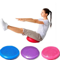 Yoga Mat Inflatable PVC Cushion Massage Comfort Pillow Yoga Balance Yoga Mats Pilates Sport
