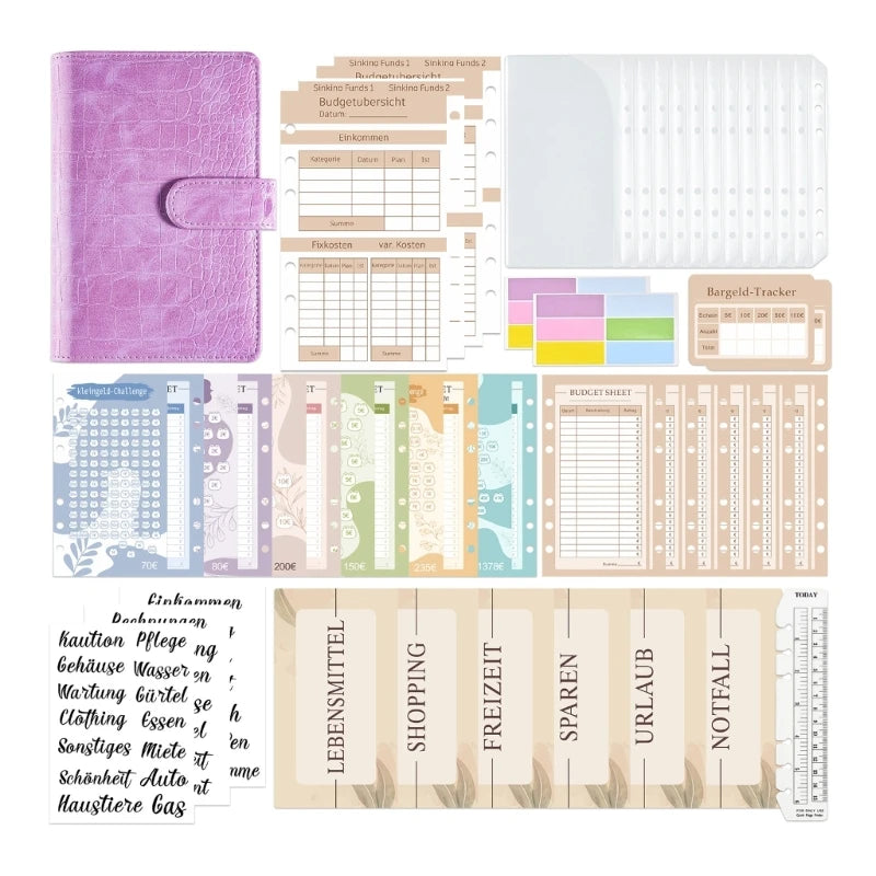 Budget Planner Expense Notebook Budget Planner German Budgeting Journal Financial Planner Household Book