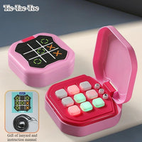 Tic-Tac-Toe Board Board Multifunctional Electronic Games Montessori Puzzle Table Game Chess Chess Set Portable For Adults Kids