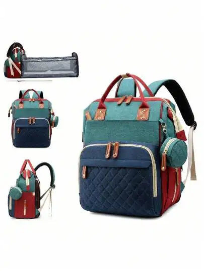 Baby Diaper Bag Backpack With Changing Station, Multifunction Waterproof Large Capacity Travel Bags Newborn Baby Essential Gifts