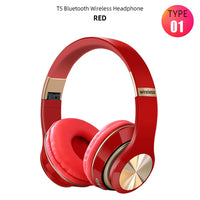 Over ear Wireless Headphones Bluetooth 5.0 Headphone Foldable Headset Support TF Card Stereo With Mic For iPhone xiaomi Samsung