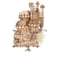 "Creative Castle Theme 3D Wooden Puzzle Wood Model Kit diy toy Home Decoration Challenging Best Gift For Kids Adult "