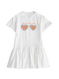 Baby Girls Summer Dress Fashion Vacation Casual Wear Kids Skirt Cotton Short sleeve Party Children Princess Dress Soft Comfort