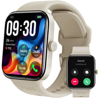 TOZO S4 AcuFit One Smart Watch 1.78" AMOLED Screen Call/Answer Fitness Tracker Heart Rate Sleep Blood Oxygen Monitor