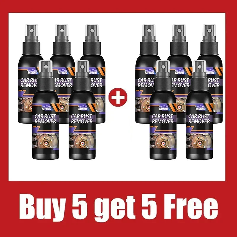 Car Metal Rust Remover Rust Inhibitor Derusting Spray Multipurpose Car Hub Anti-Rust Iron Power Cleaning Car Maintenance