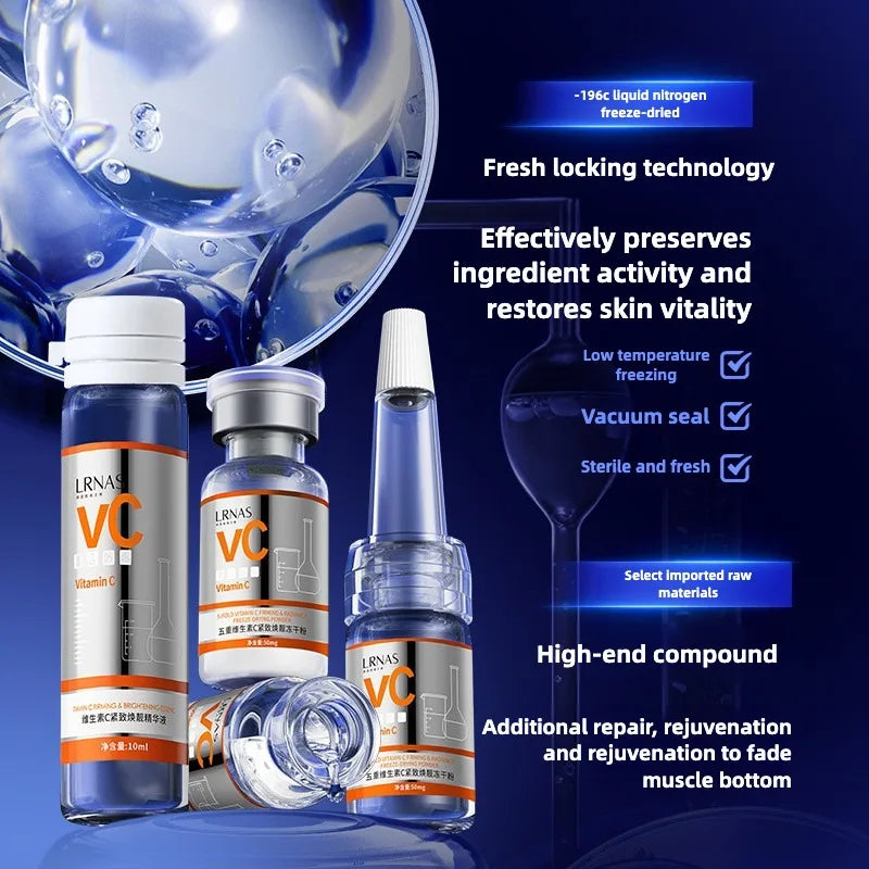 VC Oligopeptide Retinol Lyophilized Powder Face Serum Anti Aging Brightening Moisturizing Essence for All Skin Skincare