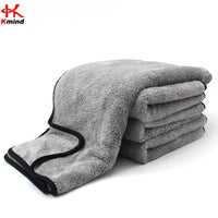 75x35 60x40cm Microfiber Car Wash Towel Fast Drying Auto Cleaning Extra Soft Cloth High Water Absorption For Car Wash Detailing