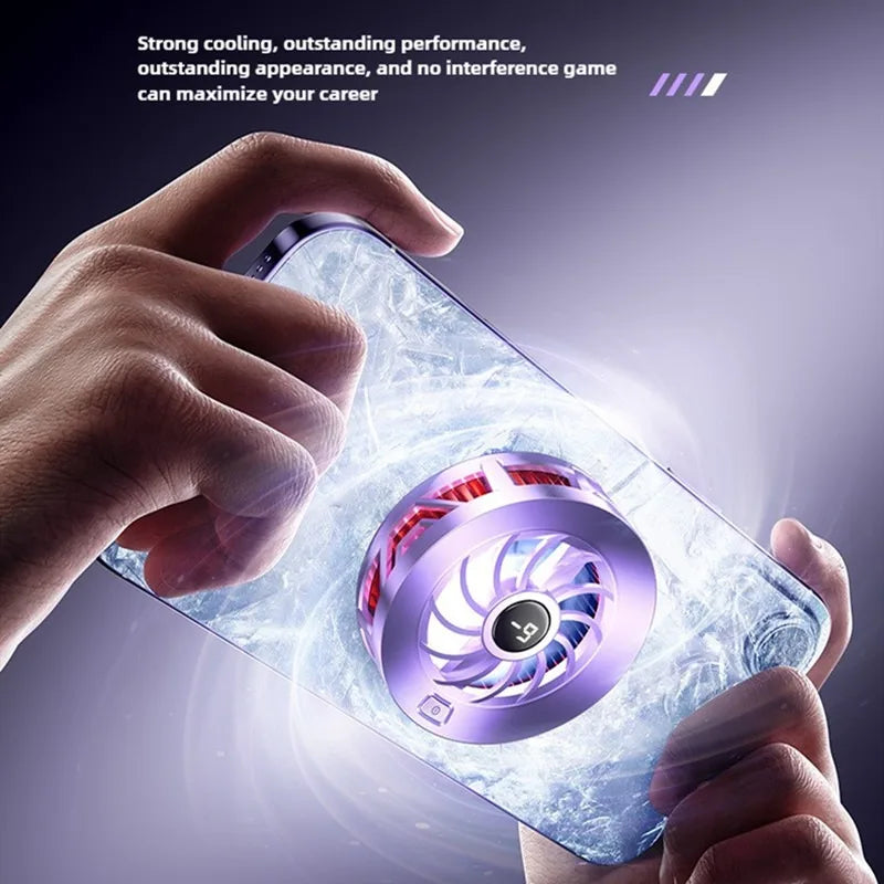 2025 NEW GD35 Magnetic Mobile Phone Universal PUBG Game Cooler Semiconductor Ice Cooling Radiator Summer Refrigeration Artifact