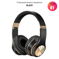 Over ear Wireless Headphones Bluetooth 5.0 Headphone Foldable Headset Support TF Card Stereo With Mic For iPhone xiaomi Samsung